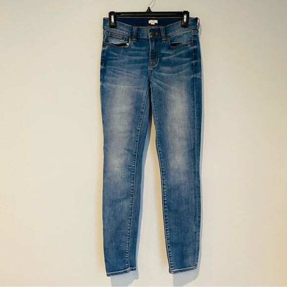 J. Crew Factory Stretch Davidson Skinny Jeans Size 26/30 - Picture 2 of 5